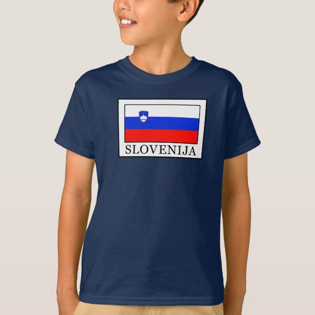Slovenija Tee Shirt (Framsida)