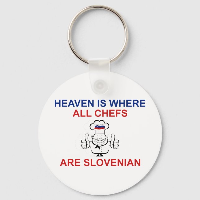 Slovenska chefs nyckelring (Framsida)