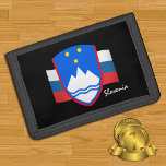 Slovenska flagga, emblem, Slovenien mode<br><div class="desc">Plånböcker: Slovenien Jackar om Arm och patriotiska slovenska Flagga-mode - kärlek mitt land,  resor,  helgdag,  nationalpatrioter/sportfantaster</div>