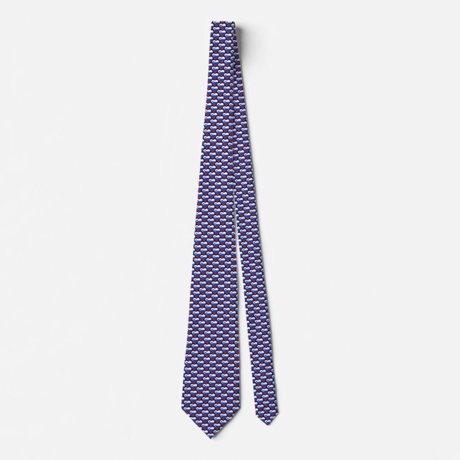 Slovenska Flagga Hearts Tie Slips (Framsida)