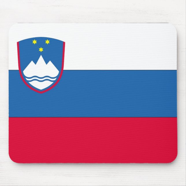 Slovenska Flagga Musmatta (Framsidan)