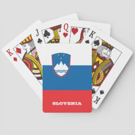Slovenska Flagga, slovenska spelkort