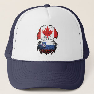 Slovenska kanadensiska kanadensiska Träd Roots Fla Keps