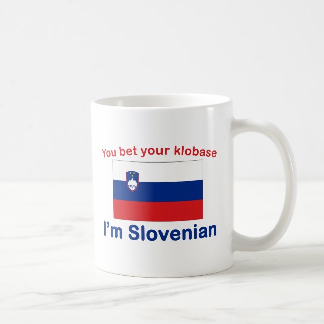 Slovenska Klobase Kaffemugg (Höger)