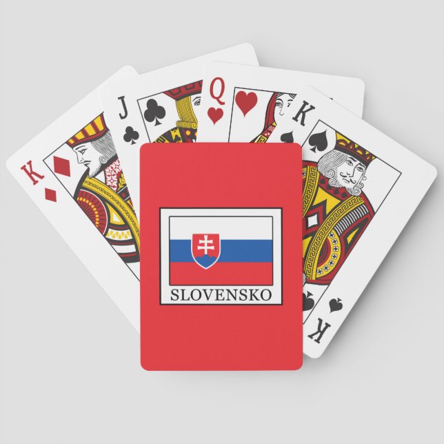 Slovensko Casinokort (Baksidan)