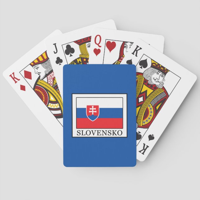 Slovensko Casinokort (Baksidan)