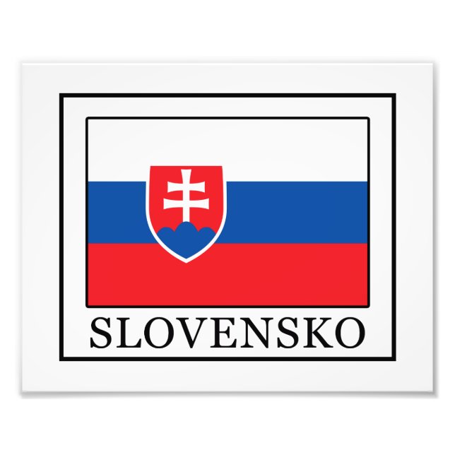 Slovensko Fototryck (Framsidan)