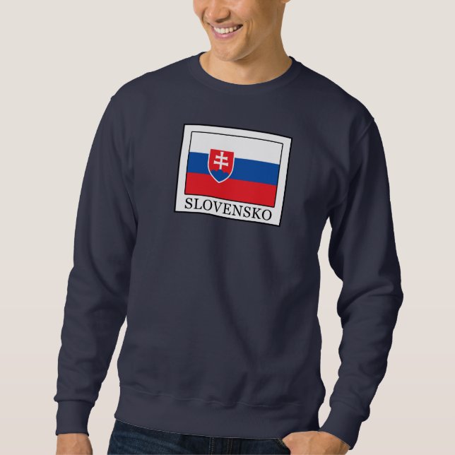 Slovensko Långärmad Tröja (Framsida)