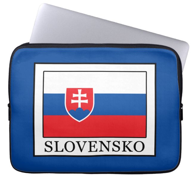 Slovensko Laptop Sleeve (Framsidan)