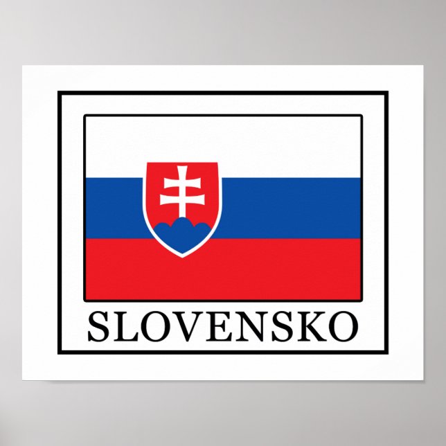 Slovensko Poster (Framsidan)