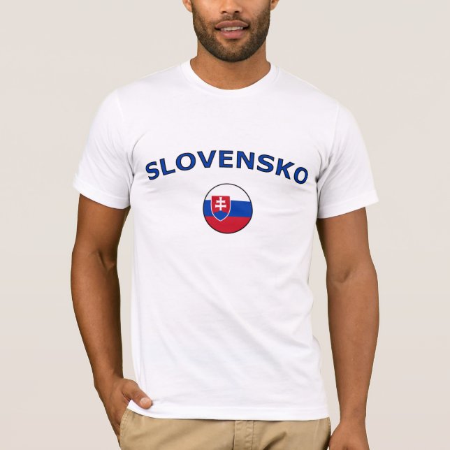 Slovensko T-shirt (Framsida)