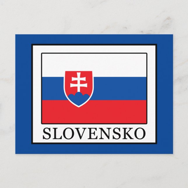 Slovensko Vykort (Framsida)