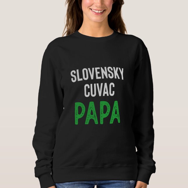 Slovensky Cuvac Pappa T Shirt (Framsida)