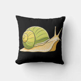 Slow and Steady Snail-Calm Everyday Comfort Décor Kudde