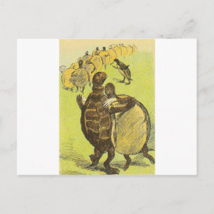 Slow Dance Turtles Vykort