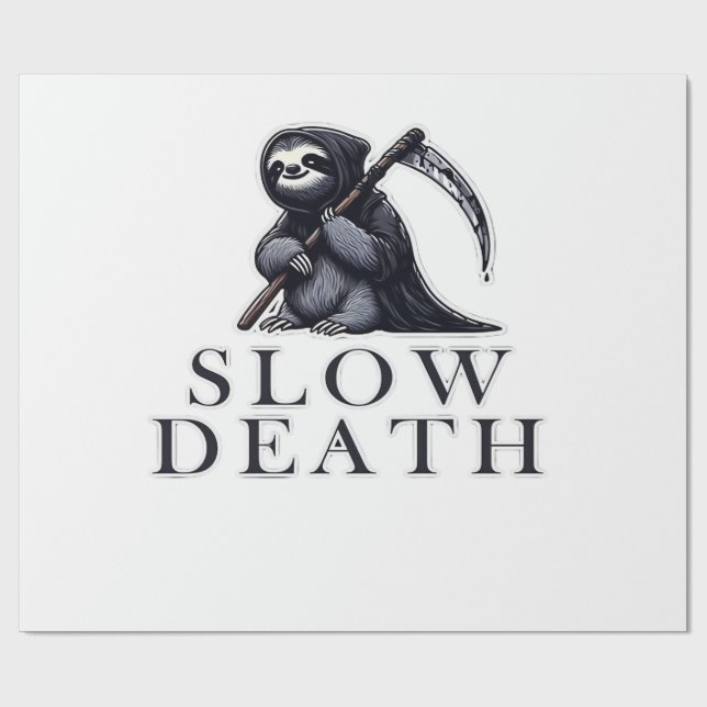 Slow Death Essential T-Shirt Presentpapper (Platt)
