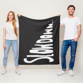 Slow down fleecefilt