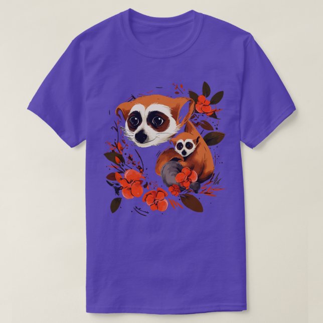 Slow Loris Fars dag T Shirt (Design framsida)