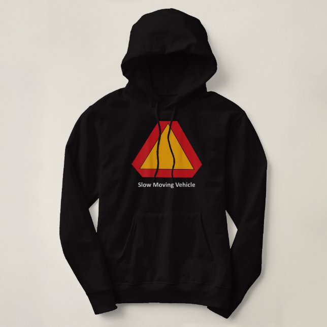 Slow Moving Vehicle On The Back  T Shirt (Design framsida)