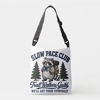 Slow Pace Club Tvättbjörn Camping Design Axelväska