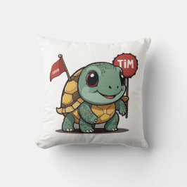 Slow Progress Is Still Progress – Cute Kawaii Turt Kudde