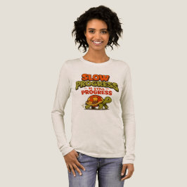 Slow Progress Is Still Progress Turtle Motivation T Shirt