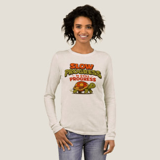 Slow Progress Is Still Progress Turtle Motivation T Shirt
