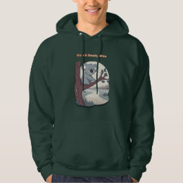 **"Slow & Steady Wins – Motivational Cute Koala "* Hoodie