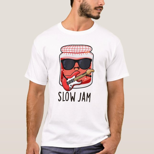 Slow Sylt Funny Food Pun T Shirt (Framsida)