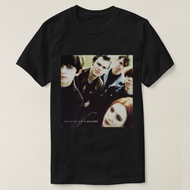 Slowdive - Souvlaki Album Cover Classic T-Shirt (Design framsida)