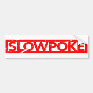 Slowpoke Frimärke Bildekal