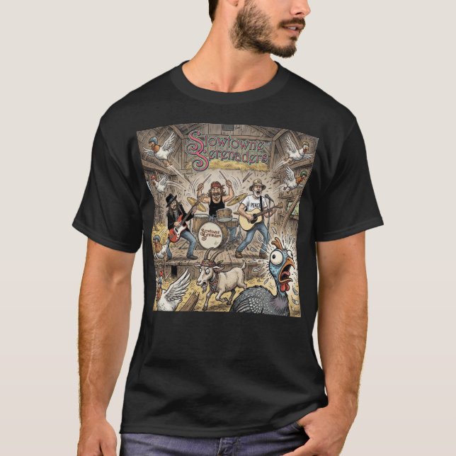 Slowtowne i lada T-Shirt (Framsida)