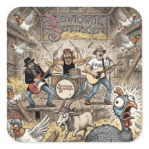 Slowtowne Serenaders i ladan sticker