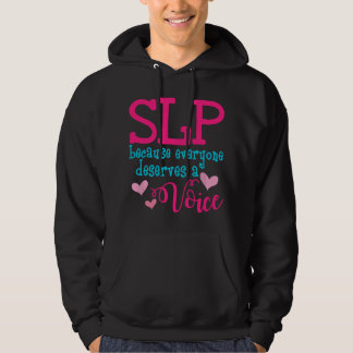 SLP Alla förtjänar en röst Hoodie