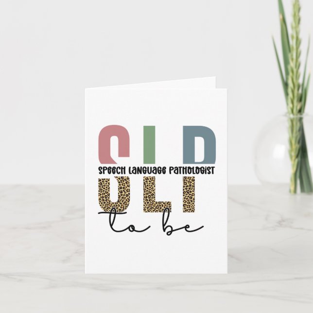 SLP att bli - framtida patologpresenter för Tal Kort (Framsida)