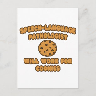 SLP ... Kommer att arbeta för cookies Vykort