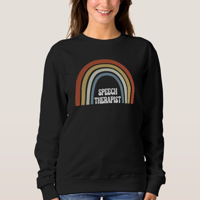 SLP Language Therapy Therapist Mental Health Speec T Shirt (Framsida)
