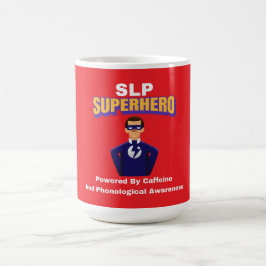 SLP Superhjälte... med Caffeine och Phono... Kaffemugg