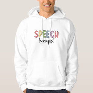 SLP Tal-patologen Tal-terapi Hoodie
