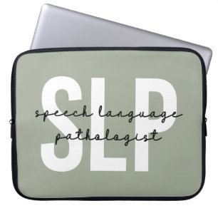 SLP Tal-patologen Tal-terapi Laptop Fodral