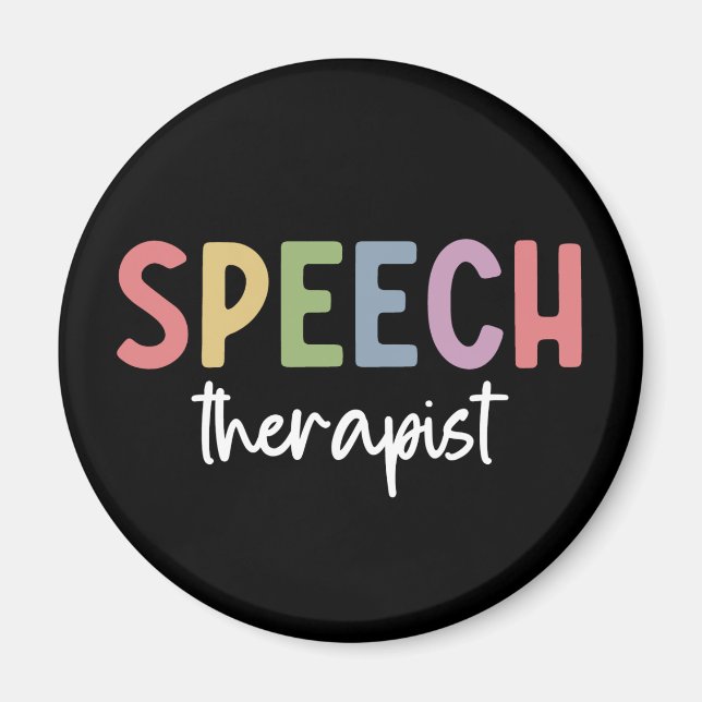 SLP Tal-patologen Tal-terapi Magnet (Framsidan)