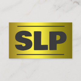 SLP Tal Specialist Visitkort