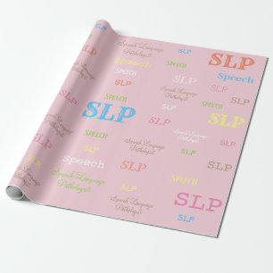 SLP (Tal-språkpatolog)omsluter pappert Presentpapper