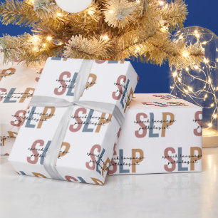 SLP Tal språkpatolog Retro Presentpapper