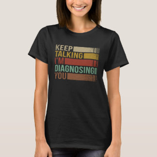 SLP Tal språkpatolog Tal-terapist T Shirt