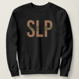 SLP Tal Språkpatologen Leopard Skriv ut T Shirt