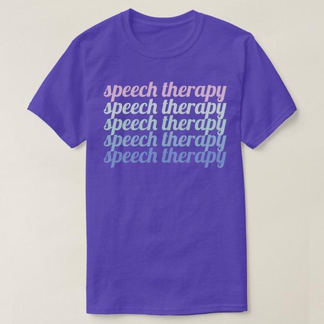 SLP Tal Theraphy T Shirt (Design framsida)