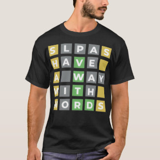 SLPA Wordle Fläkt Shirt T Shirt
