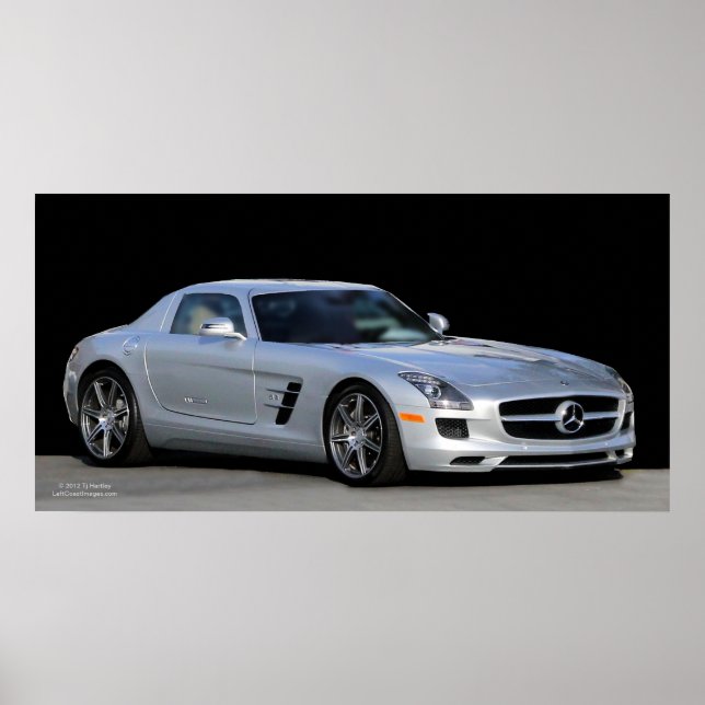 SLS AMG COUPE POSTER (Framsidan)