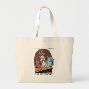Slug av Whiskey Funny Snigel-gåvor & Tees Jumbo Tygkasse